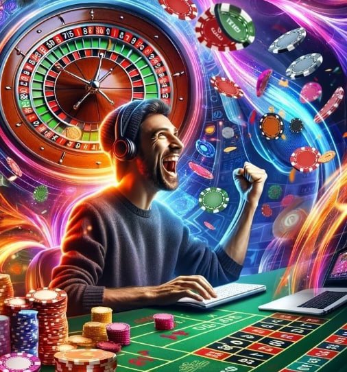 Tampilan pengguna menikmati Live Casino terpercaya dengan dealer profesional melalui perangkat mobile